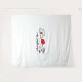 ホリーすてきナースハロウィンクラシックTシャツ タペストリー (正面(横))