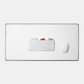 ホリーすてきナースハロウィンクラシックTシャツ デスクマット (キーボード&マウス)