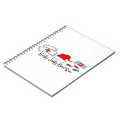 ホリーすてきナースハロウィンクラシックTシャツ ノートブック (左側)