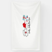 ホリーすてきナースハロウィンクラシックTシャツ 横断幕 (縦)