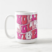 ホリーすてきビア：クリスマス飲みコーヒーマグ コーヒーマグカップ (左)