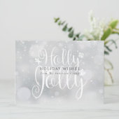 ホリーすてきビジネス会社のクリスマス シーズンカード (スタンド正面)