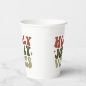 ホリーすてきビベスレトロ1960sクリスマスパーティー 紙コップ (右)