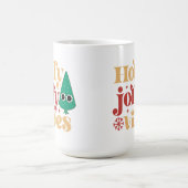 ホリーすてきビーズコーヒーマグを飲む コーヒーマグカップ (中央)