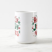 ホリーすてきビーブスクリスマスマグ コーヒーマグカップ (中央)