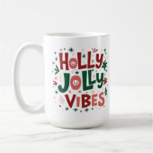 ホリーすてきビーブスクリスマスマグ コーヒーマグカップ (左)