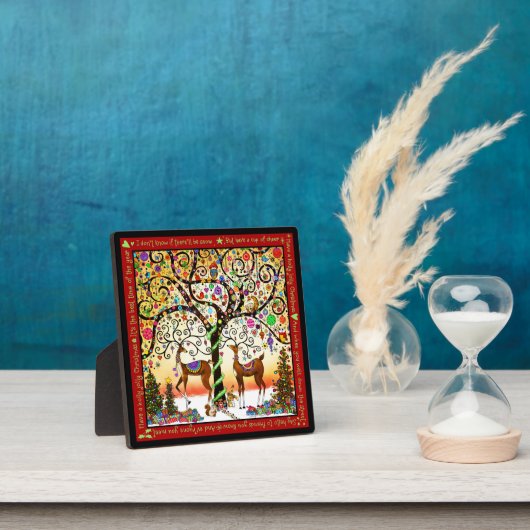 ホリーすてきフェスティバルクリスマス フォトプラーク (インサイチュ)