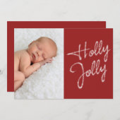 ホリーすてきフォトホリデーカード シーズンカード (正面/裏面)