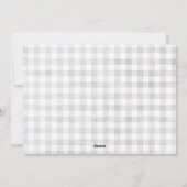 ホリーすてきプレイドのクリスマスフォトコラージュ シーズンカード (裏面)