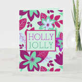 ホリーすてきボモダンタニカルフローラ シーズンカード (正面)