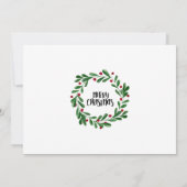 ホリーすてきメリーのクリスマス写真 シーズンカード (裏面)