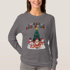 ホリーすてきメリークリスマスTシャツ Tシャツ