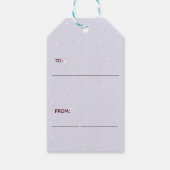 ホリーすてきリトルキュートバニー赤と青 ギフトタグ (裏面)