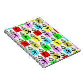 ホリーすてき姿スケートデザイン ノートブック (右側)