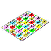 ホリーすてき姿スケートデザイン ノートブック (左側)