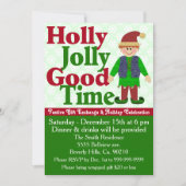 ホリーすてき小妖精や小人ギフト取引所 招待状 (正面)