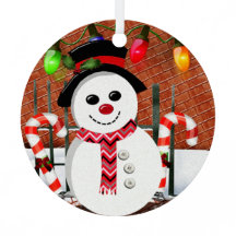 ホリーすてき雪だるま