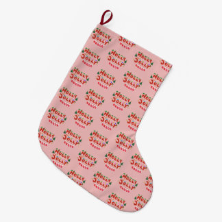 ホリーすてき ラージクリスマスストッキング