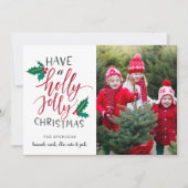 ホリーすてき |写真コラージュカード シーズンカード (正面)