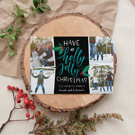 ホリーすてき |写真コラージュカード シーズンカード