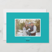 ホリーすてき |写真コラージュカード シーズンカード (裏面)