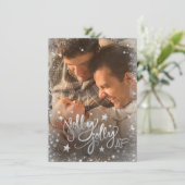 ホリーすてきAF |光沢のある金ゴールドフェイクフォイル2枚の写真 シーズンカード (スタンド正面)