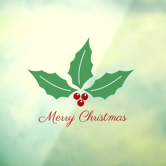 ホリーとクリスマス ウィンドウサイン (シート3)