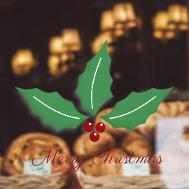 ホリーとクリスマス ウィンドウサイン