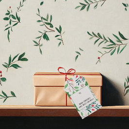 ホリーとジョイの写真 ギフトタグ