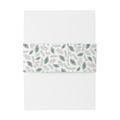 ホリーとパイン結婚ズのモノグラム 招待状ベリーバンド (裏面例)