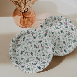 ホリーとパイン ペーパープレート