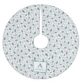 ホリーとパイン |モノグラムの | ブラッシュドポリエステルツリースカート (正面)