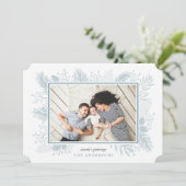 ホリーとパイン | 水平の休日の写真 シーズンカード (スタンド正面)