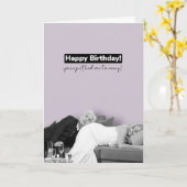 ホリーとフィル – ハッピーバースデーカード カード (黄色い花)