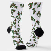 ホリーとベリーのクリスマス ソックス (傾斜あり)