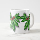 ホリーとベリーのマグ20 oz JUMBO ジャンボコーヒーマグカップ (正面右)