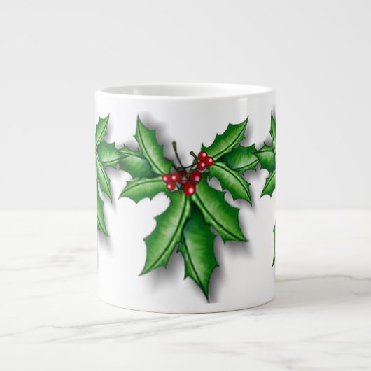 ホリーとベリーのマグ20 oz JUMBO ジャンボコーヒーマグカップ (正面)
