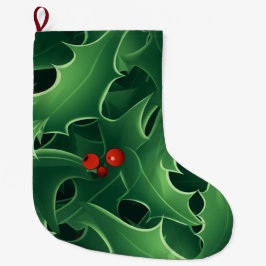 ホリーとベリー ラージクリスマスストッキング