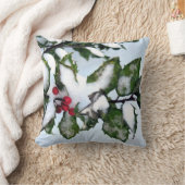 ホリーとベリー – 枕 (ブランケット)