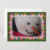 ホリーとライトのフォトカード シーズンポストカード (正面/裏面)