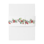 ホリーとレッド結婚・ベリー 招待状ベリーバンド (裏面例)