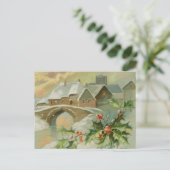 ホリーとヴィンテージクリスマスタウン シーズンポストカード (スタンド正面)