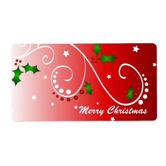 ホリーと星 – ラベル (正面)