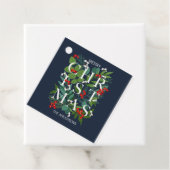 ホリーと緑のメリークリスマスホリデー フェイバータグ (インサイチュ)