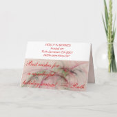 ホリーの実 シーズンカード (裏面)