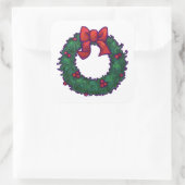 ホリーの枝 スクエアシール (バッグ)