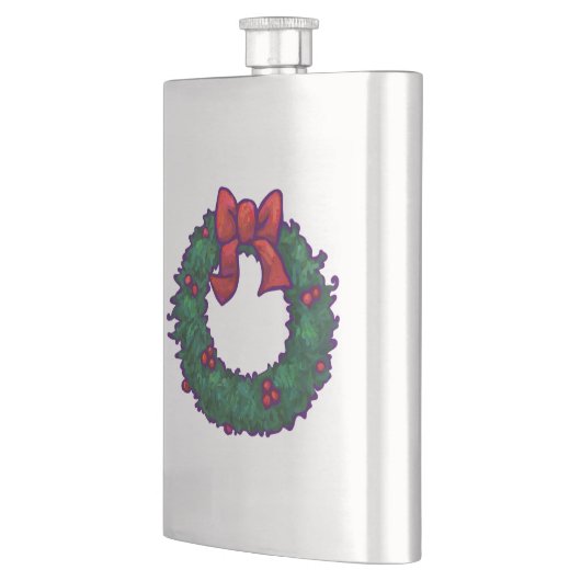 ホリーの枝 フラスク (左)