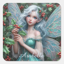 ホリーの美しい12月の妖精