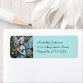 ホリーの美しい12月の妖精 ラベル (インサイチュ)