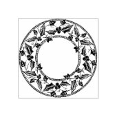 ホリーアンドアイビーリース ラバースタンプ (インプリント)